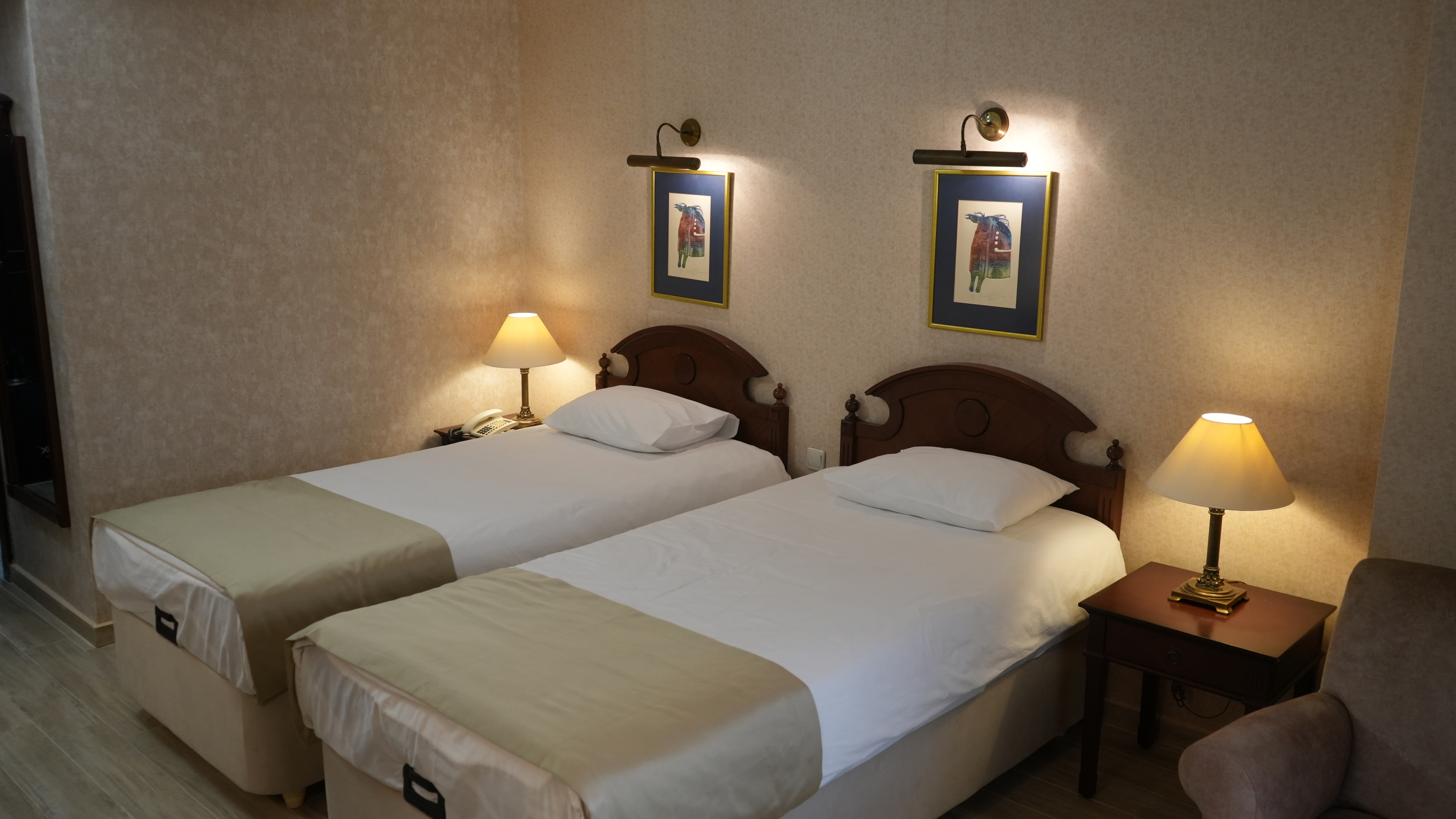 Standart çift kişilik veya ikiz yataklı oda